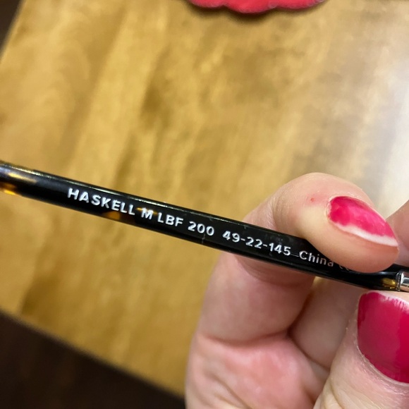 Warby Parker Haskell M LBF 200 Glasses Frames